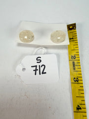 Sobral - Sisal "Bia" Resin Earrings ( 004186 )