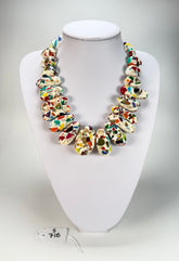 Sobral - Caillou Marfim "Monica" Resin Necklace ( 005412 )