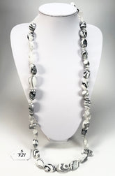 Sobral - Onda Gelo "Wave" Resin Necklace ( 005327 )