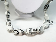 Sobral - Onda Gelo "Wave" Resin Necklace ( 005327 )