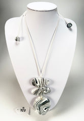Sobral - Onda Gelo "Ancestral" Resin Necklace ( 005027 )