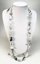 Sobral - Onda Gelo "Wave" Resin Necklace ( 005327 )