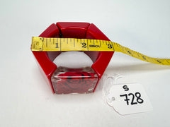 Sobral - Roses "Negra" Elasticated Resin Bracelet ( 004397 )
