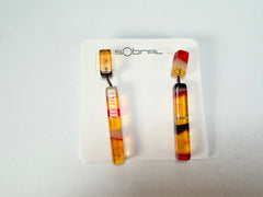 Sobral - Eco Amber "Clarissa" Resin Earrings ( 002452 )
