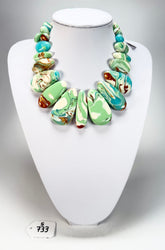 Sobral - Eteria "Marou" Resin Necklace ( 005422 )