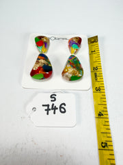 Sobral - Past Present "Duplo Sentido" Resin Earrings ( 003601 )