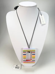 Sobral - Candy Pop "Hollow Fizz" Studio Creation Resin Necklace ( 000000 )