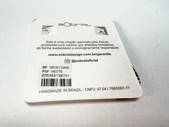 Sobral - Pop Art Noite "Cristiane" Resin Earrings ( 005363 )