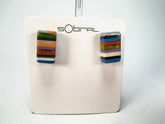 Sobral - Pop Art "Rachel" Resin Earrings ( 005198 )