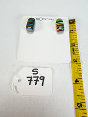 Sobral - Pop Art "New Habilis" Resin Earrings ( 005261 )