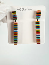 Sobral - Pop Art "Clarissa" Resin Earrings ( 002452 )