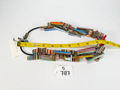 Sobral - Pop Art "Neoconcretismo" Resin Necklace ( 003885 )