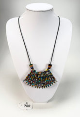 Sobral - Pop Art Noite "Bazzar" Resin Necklace ( 004748 )