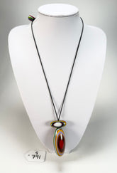 Sobral - Pop Art "Warhol" Resin Necklace ( 005466 )