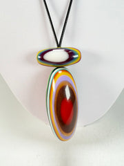 Sobral - Pop Art "Warhol" Resin Necklace ( 005466 )