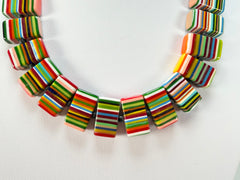 Sobral - Pop Art "Rachel" Resin Necklace ( 000034 )