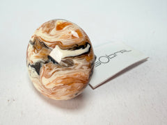 Sobral - Carmelo "Onda Circle" Resin Ring ( 005324 ) - Size UK O / US 7