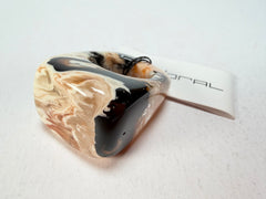Sobral - Carmelo "Wave" Resin Ring ( 005325 ) - Size UK R / US 9