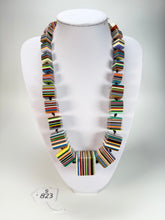 Sobral - Pop Art "K" Multi Cubes Resin Necklace ( 003624 )