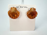 Sobral - Búzios "Praia do Forno" Resin Clip On Earrings ( 000000 )