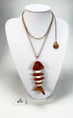 Sobral - Búzios "Praia dos Ossos" Resin Necklace ( 000000 )