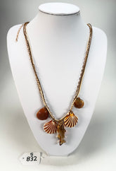 Sobral - Búzios "Praia de Geribá" Resin Necklace ( 000000 )
