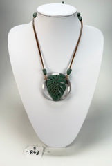 Sobral - Costela de Adão "Eva" Resin Necklace ( 005029 )