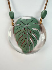 Sobral - Costela de Adão "Eva" Resin Necklace ( 005029 )