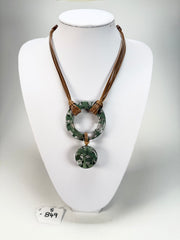 Sobral - Costela de Adão "Adão" Resin Necklace ( 005532 )
