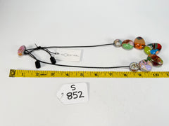Sobral - Multi-Colour "Olinda Efeitos" Pollock Resin Necklace ( 005501 )