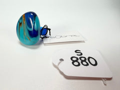 Sobral - Noite Estrelada "Kintai" Resin Ring ( 005305 ) - Size UK Q / US 8