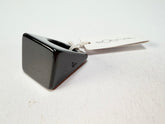 Sobral - Preto "Carre" Black Resin Ring ( 000149 ) - Size UK _ / US 8