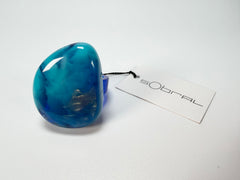 Sobral - Noite Estrelada "Kintai" Resin Ring ( 005305 ) - Size UK S / US 9