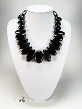Sobral - Preto "Monica" Black Resin Necklace ( 005412 )