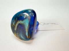 Sobral - Noite Estrelada "Kintai" Resin Ring ( 005305 ) - Size UK U / US 10