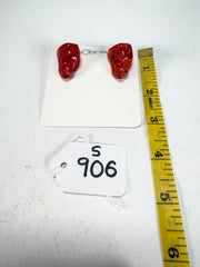 Sobral - Amber "Compasso" Resin Earrings ( 000000 )