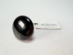Sobral - Preto "Bead" Black Resin Ring ( 004764 ) - Size UK O / US 7