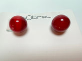 Sobral - Planets "Orbitalis" Marte Resin Earrings ( 005456 )