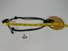 Sobral - Metalique "Eolia Disk" Resin Necklace ( 002858 )