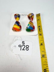 Sobral - Past Present "Duplo Sentido" Resin Earrings ( 003601 )