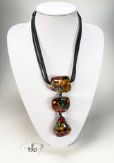 Sobral - Past Present "Cusco" Resin Necklace ( 001614 )