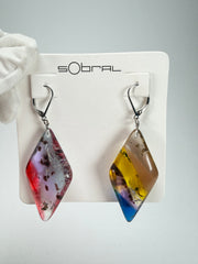 Sobral - Sobralita "Atelie" Studio Creation Resin Earrings ( 000000 )