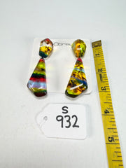 Sobral - Sobralita "Itaqui" Resin Earrings ( 005383 )