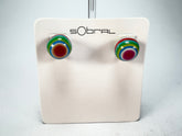 Sobral - Pop Art "Orbitalis" Resin Earrings ( 005456 )