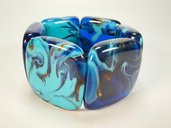 Sobral - Noite Estrelada "Margo" Resin Bracelet ( 005443 )
