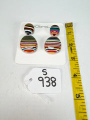 Sobral - Pop Art "Moni " Resin Earrings ( 004904 )