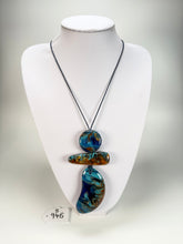 Sobral - Noite Estrelada "Cipreste" Resin Necklace ( 005553 )