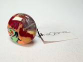Sobral - Multi-Colour "Bead Efeitos" Pollock Resin Ring ( 004764 ) - Size UK O / US 7