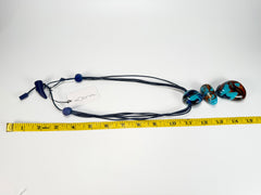 Sobral - Noite Estrelada "Arles" Resin Necklace ( 005548 )
