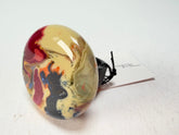 Sobral - Multi-Colour "Bead Efeitos" Pollock Resin Ring ( 004764 ) - Size UK S / US 9